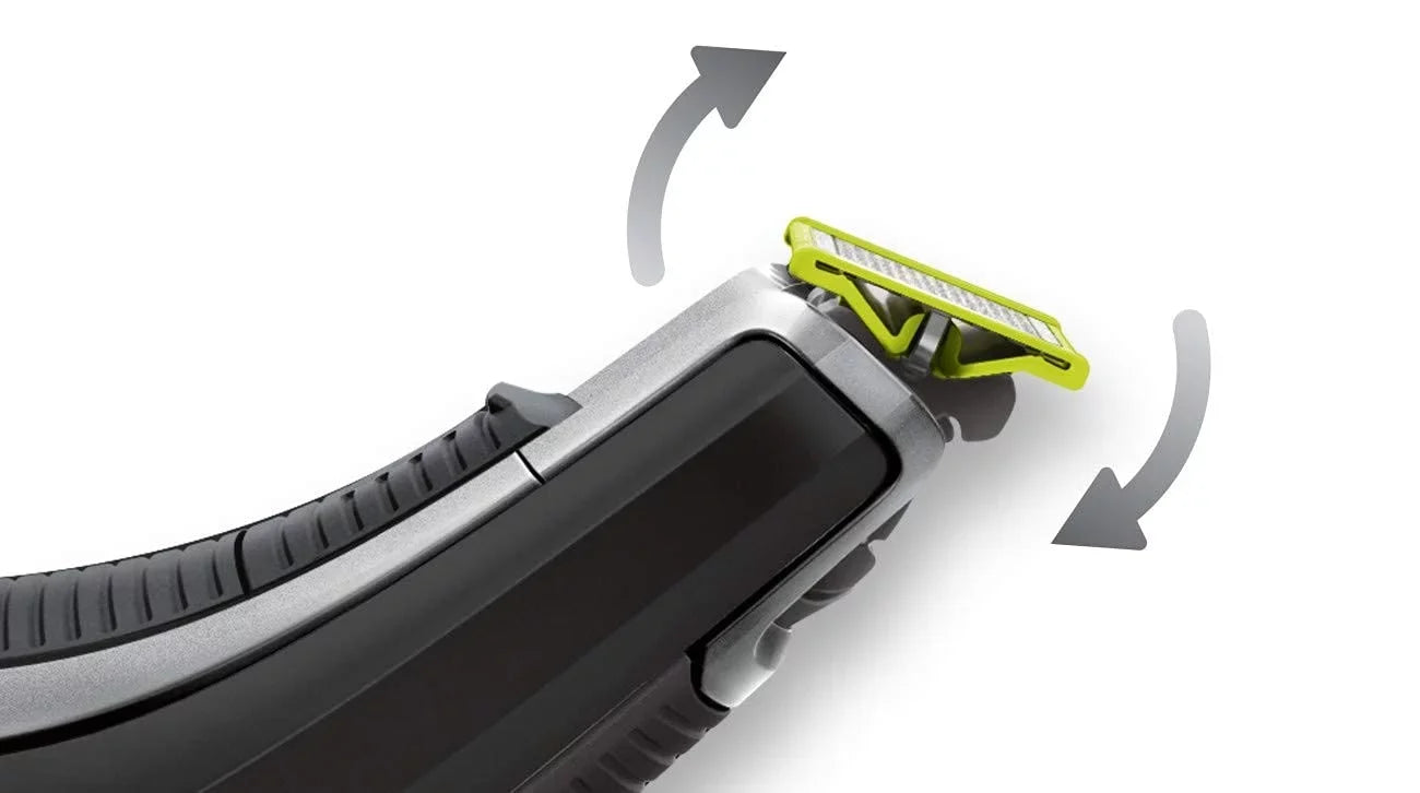 PHILIPS Norelco OneBlade Electric Trimmer QP6510 + 3 pieces Black