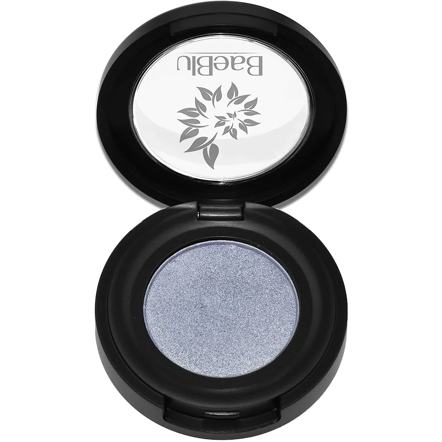 BaeBlu Hypoallergenic Eyeshadow Organic 100% Natural Finely Pressed Velvety Smooth Powder, Made in USA, Sterling