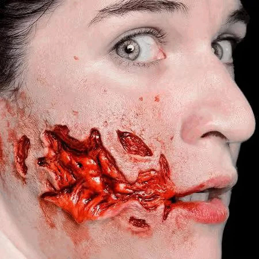 Zombie Makeup 3D FX Prosthetics Halloween Makeup - Excellent for Zombie or Horror Costume Ideas