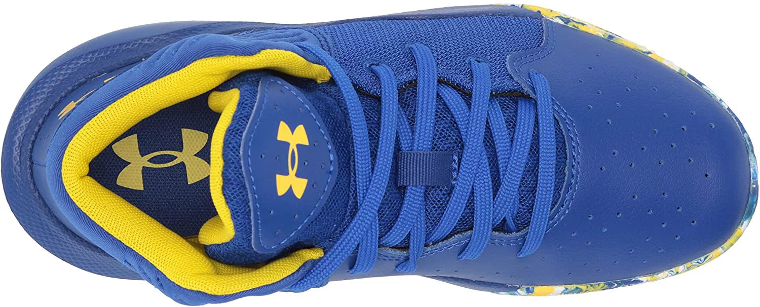 Under Armour Unisex-Child Pre-School Jet 21 Basketball Shoe Little Kid 4-8 Years 12 Little Kid Royal 400/White