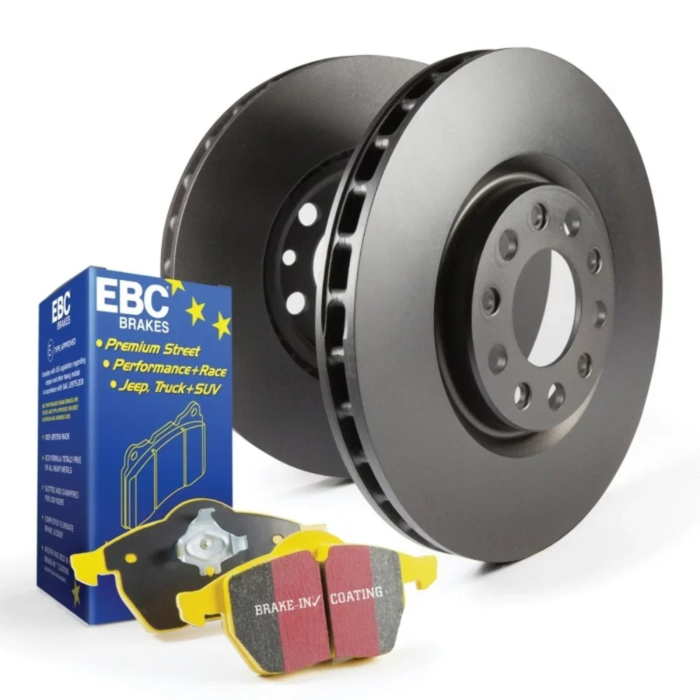 EBC Brakes S13KR1555 S13 Kits Yellowstuff and RK Rotors Fits 300 Challenger Fits select: 2009-2022 DODGE CHALLENGER, 2012 CHRYSLER 300C LIMITED