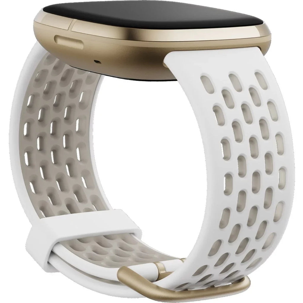 Fitbit Smartwatch Band, Frost White, Lunar White