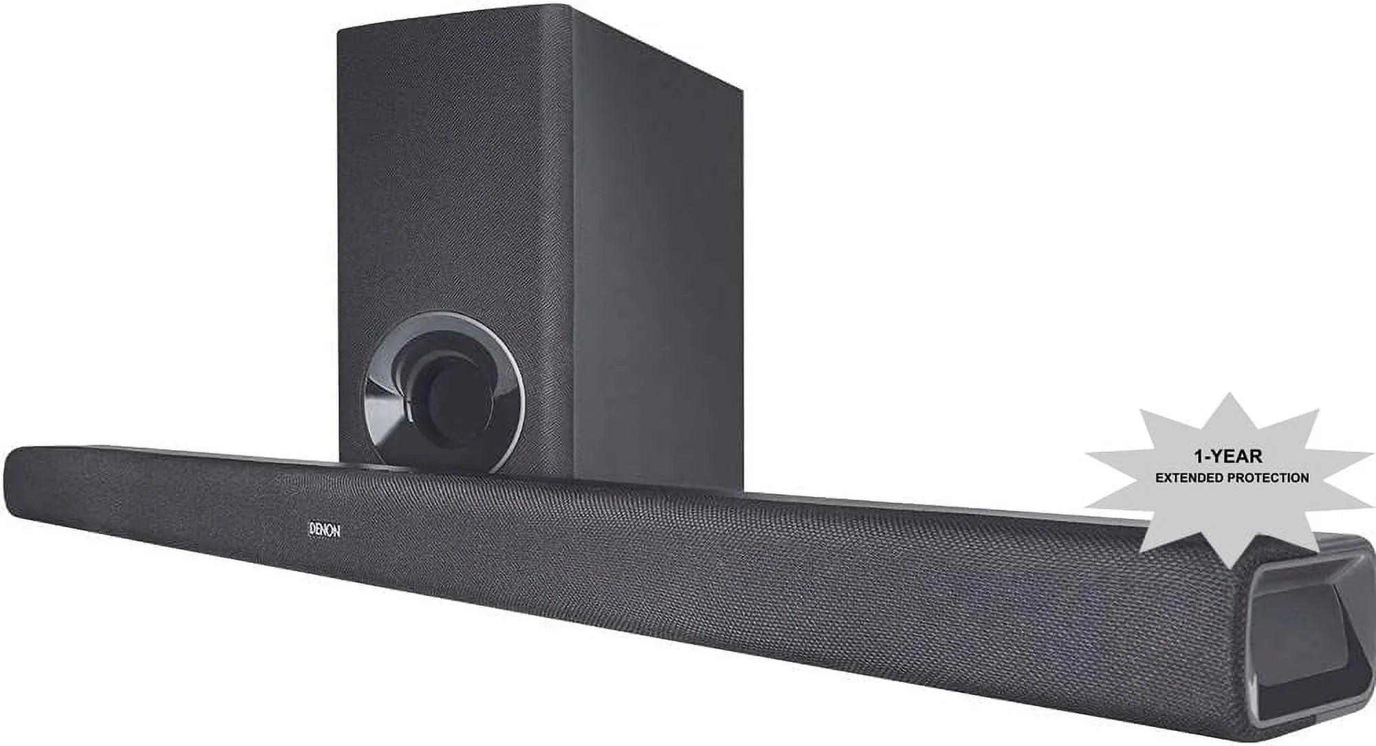 Denon DHT-S316 Bluetooth Sound Bar and Subwoofer with an Additional 1 Year Extended Amber Protection (2020)