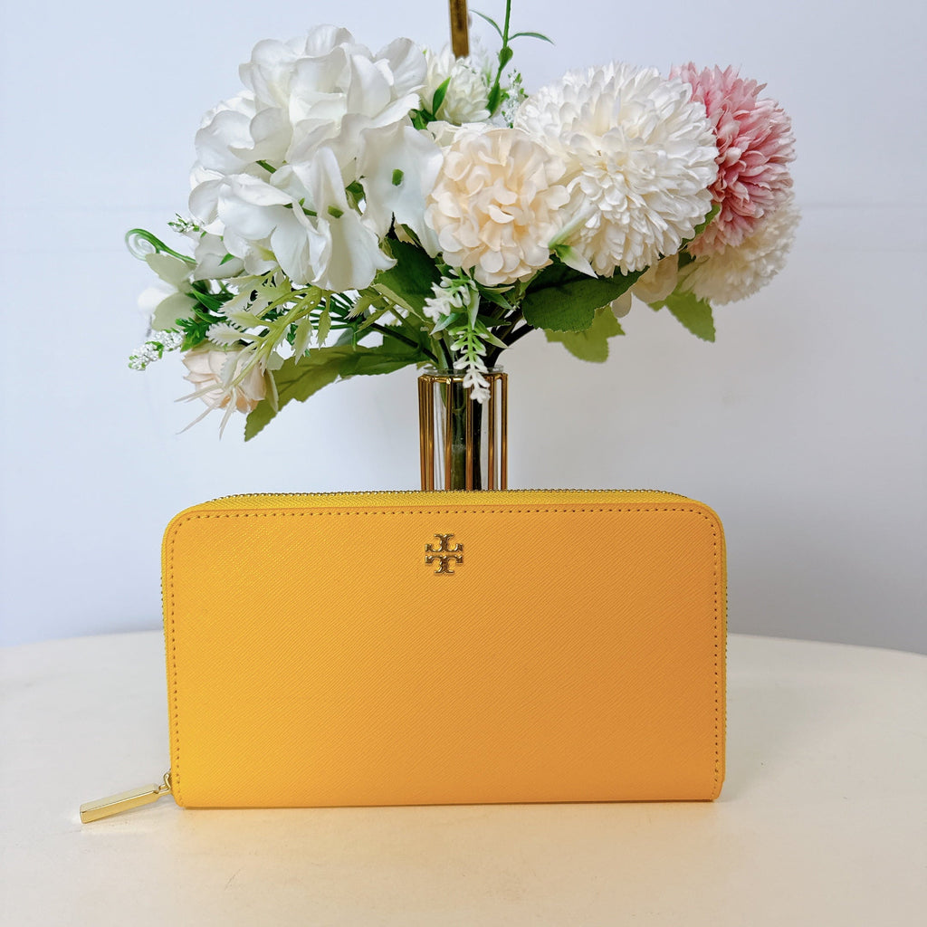 Tory Burch 52901 Emerson Zip Continental Wallet IN CASSIA