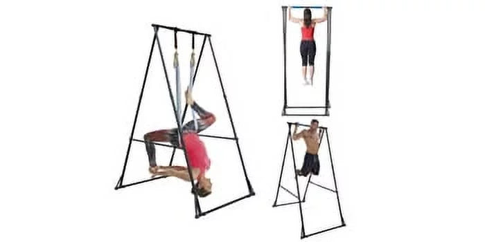 BENTISM Pull Up Bar Foldable Pull Up Station Aerial Yoga Stand Frame Swing Stand Frame