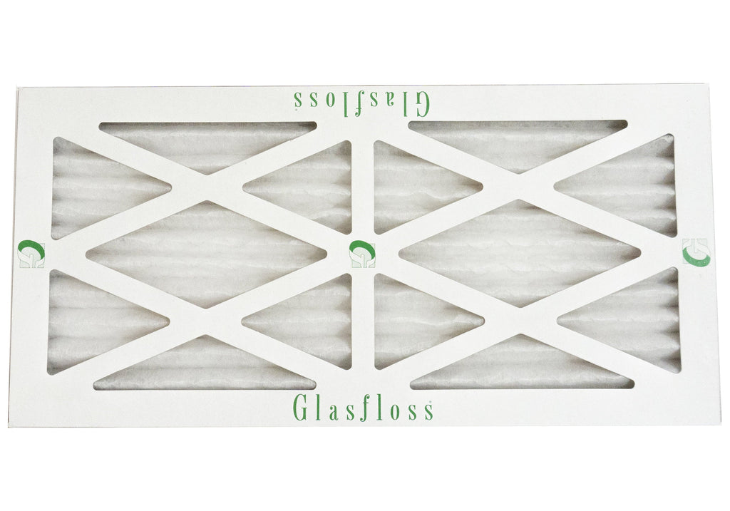 Glasfloss 12x18x1 - MERV 10 -Qty:12 - Furnace Air Filter - Made in USA (Actual Size: 11.5 x 17.5x7/8 inch)
