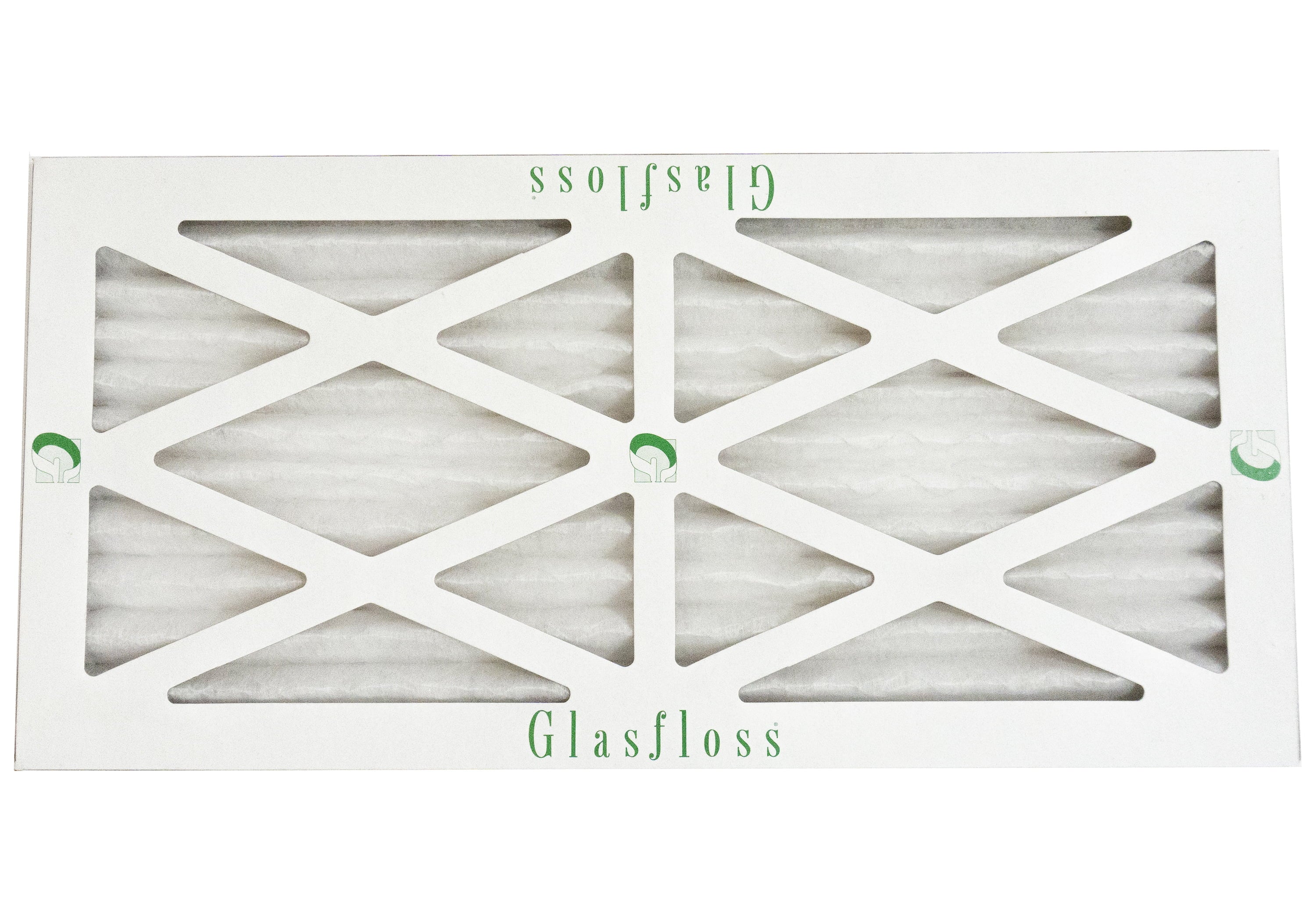 Glasfloss 12x18x1 - MERV 10 -Qty:12 - Furnace Air Filter - Made in USA (Actual Size: 11.5 x 17.5x7/8 inch)