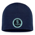 Men's Fanatics Branded Deep Sea Blue Seattle Kraken 2022 Training Camp Authentic Pro Beanie - OSFA