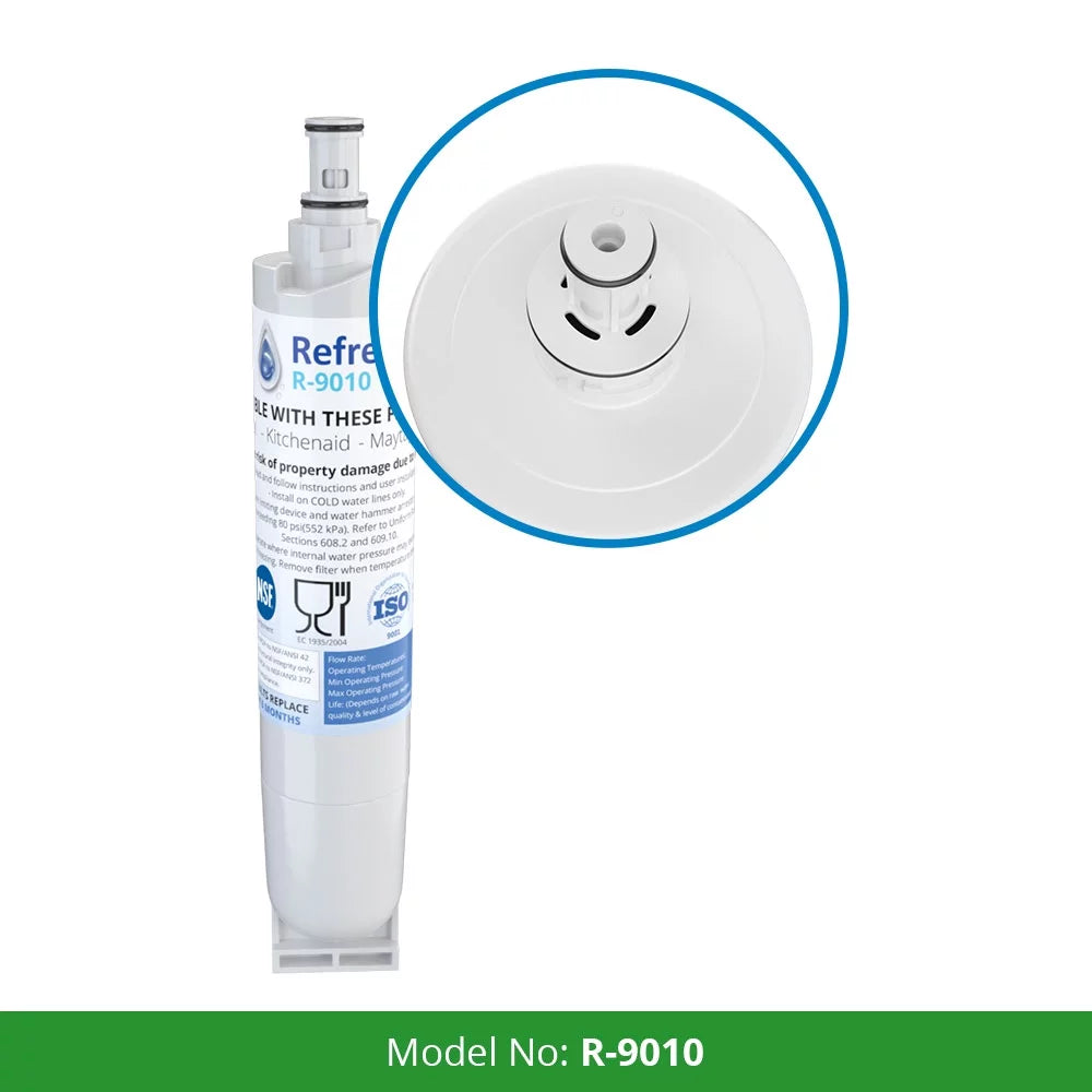 Replacement Water Filter Filter for Whirlpool 4396508 / R-9010 (6-Pack) -by Refresh