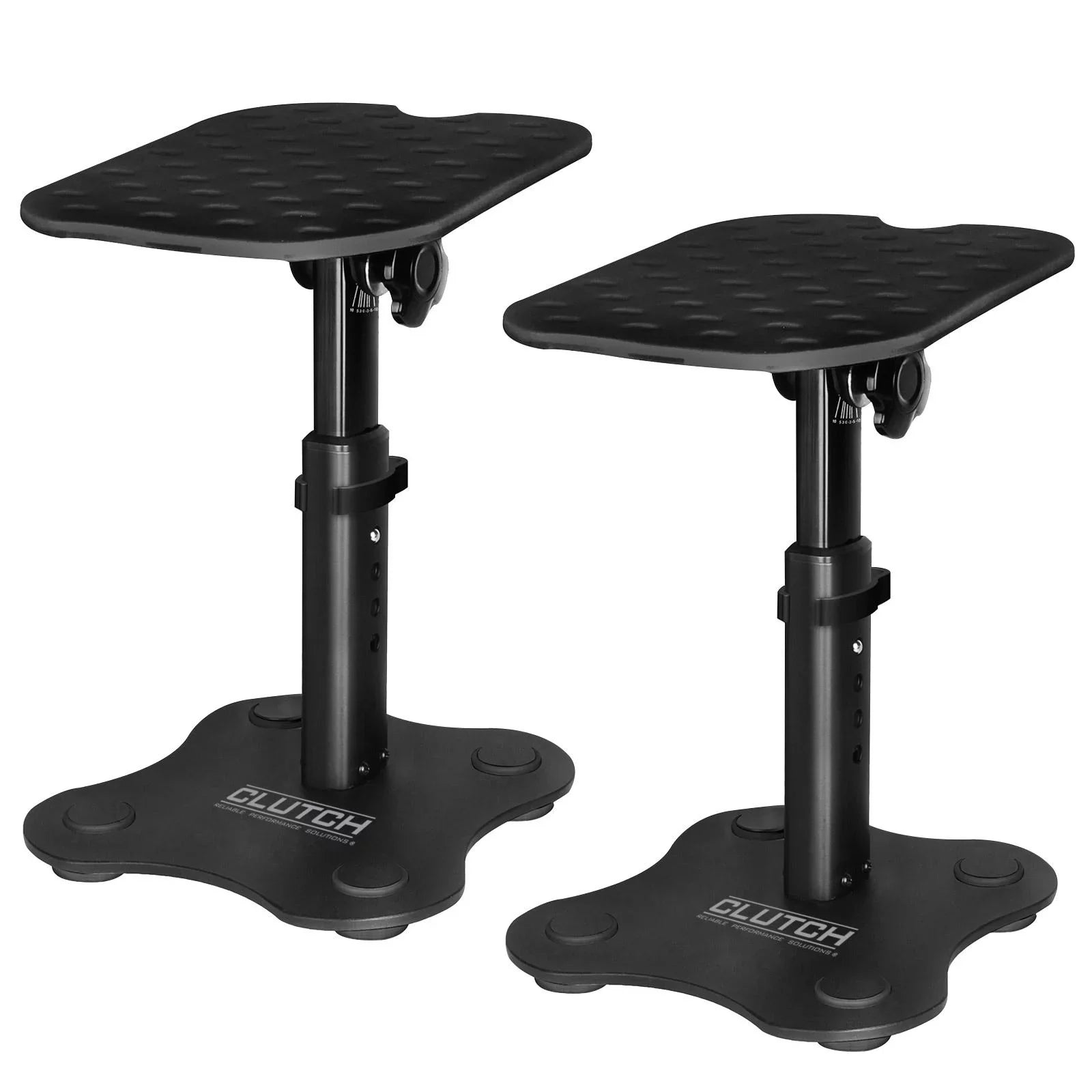 Clutch CL-DMS250 Mighty Series Desktop Studio Monitor Speaker Stands 4 Package