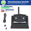 JLLOM 9600mAh Magnetic WiFi Camera - Premium Wireless Backup, Comprehensive Front/Rear Vehicle Views