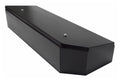 Tuffy Security Products 344-01 Under Seat Lockbox - 2/3 Length; Black; 2015-Current Ford F150 SuperCrew, 2017-Current Ford SuperDuty SuperCrew