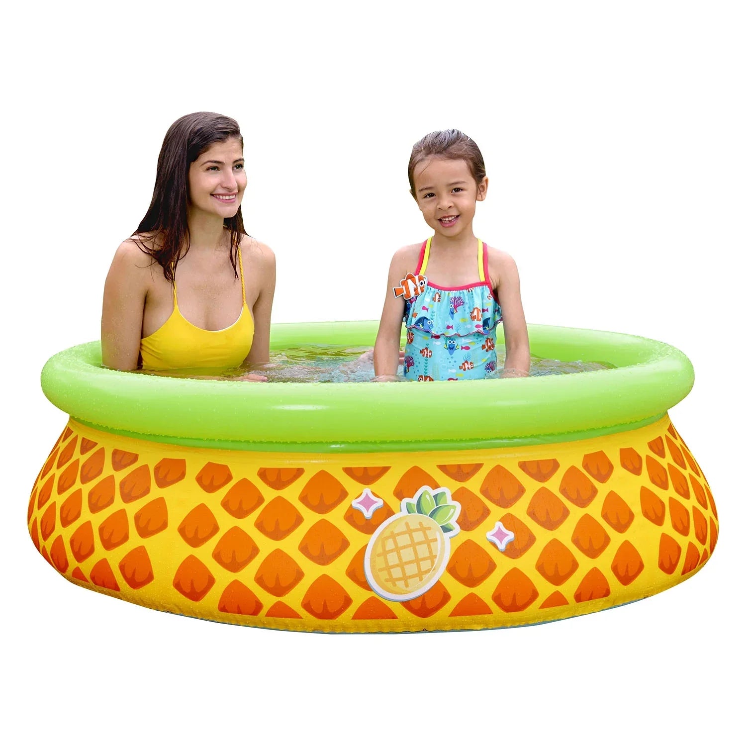 JLeisure Prompt Set & Pineapple Inflatable Outdoor Swimming Pool (2)