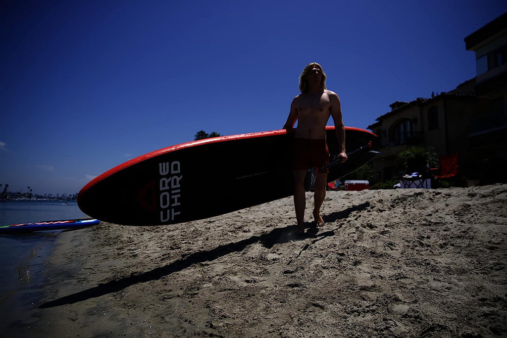 Third Tahoe 13'6" Inflatable Paddle Board for Beaches and Lakes with Complete SUP Kit