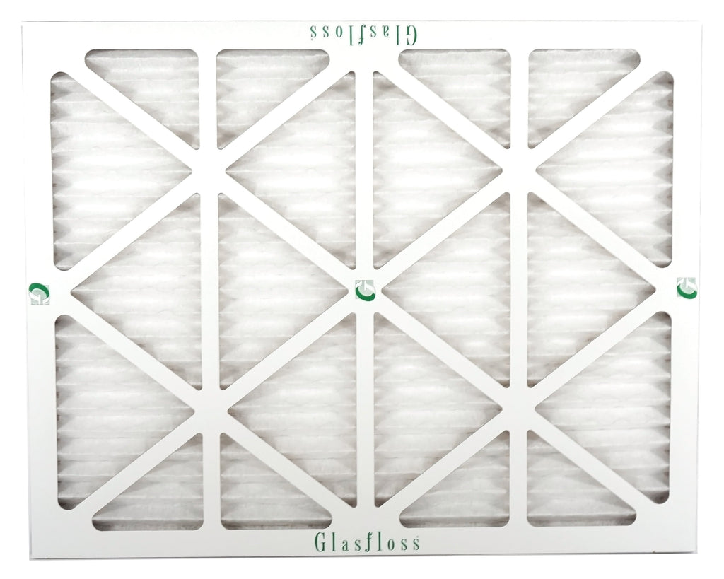 Glasfloss 14x22x1 - MERV 10 -Qty:4 - Furnace Air Filter - Made in USA (Actual Size: 13.5 x 21.5x7/8 inch)