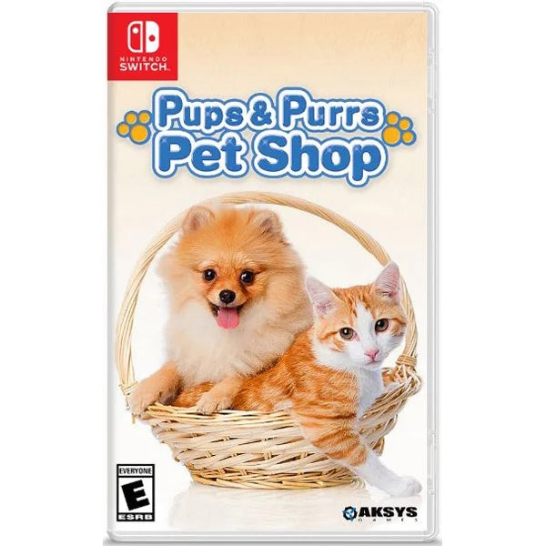 Pups & Purrs Pet Shop for Nintendo Switch [VIDEOGAMES]