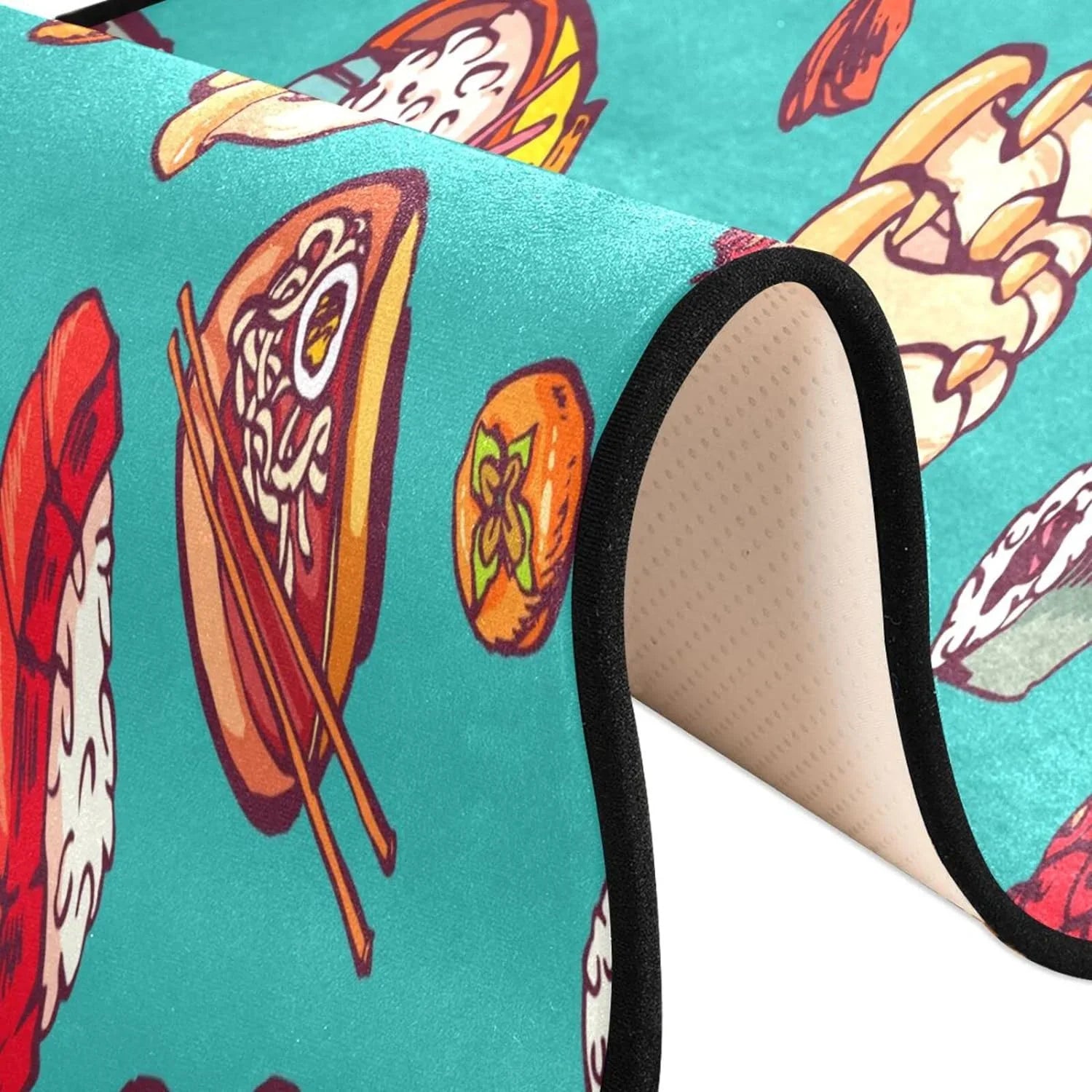 Hidove Japanese Sushi Runner Rug - 24"x72" Ultra Soft Non-Slip Floor Mat Washable Area Rugs for Kitchen Bathroom Entry Home Decor