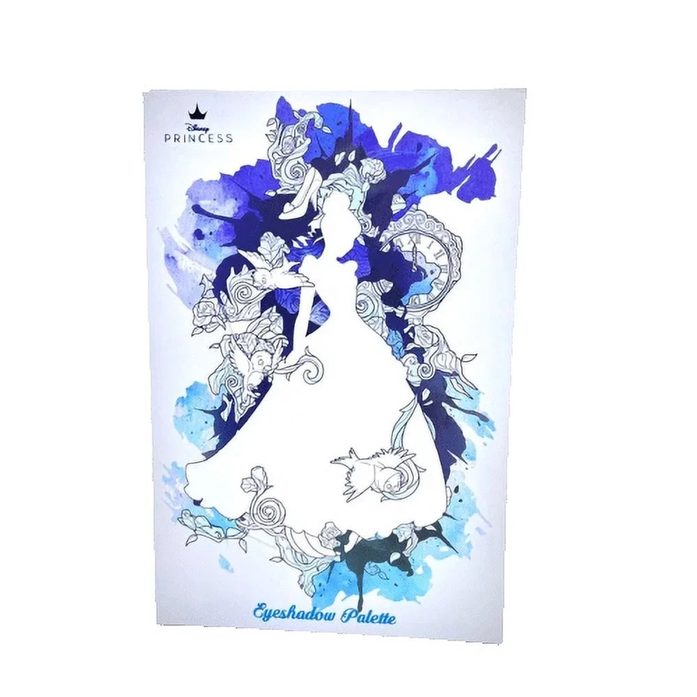 Disney Princess Cinderella Shimmer Mate Blue Eyeshadow Book Palette