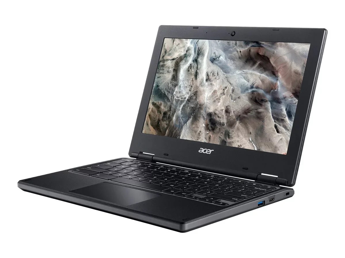 Acer Chromebook 311 CB311-10H-6865 - AMD A6 - 9220C / up to 2.7 GHz - Chrome OS - Radeon R5 - 4 GB RAM - 32 GB eMMC - 11.6" 1366 x 768 (HD) - Wi-Fi 5 - shale black - kbd: US Intl/Canadian French
