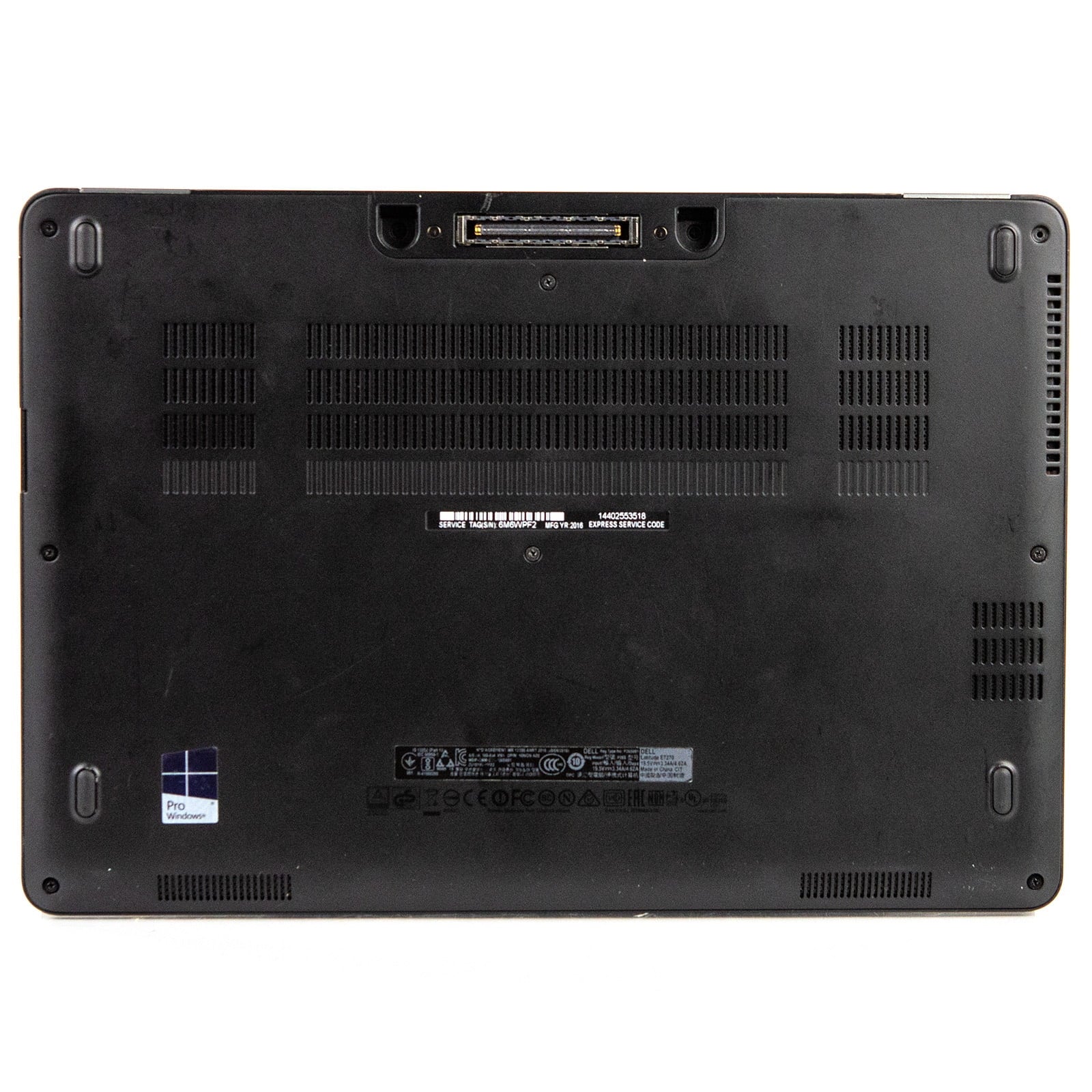 Used E7270 12.5" Laptop i5 8GB 512GB SSD M.2 Integrated Graphics Win 10 Pro B v.WCA