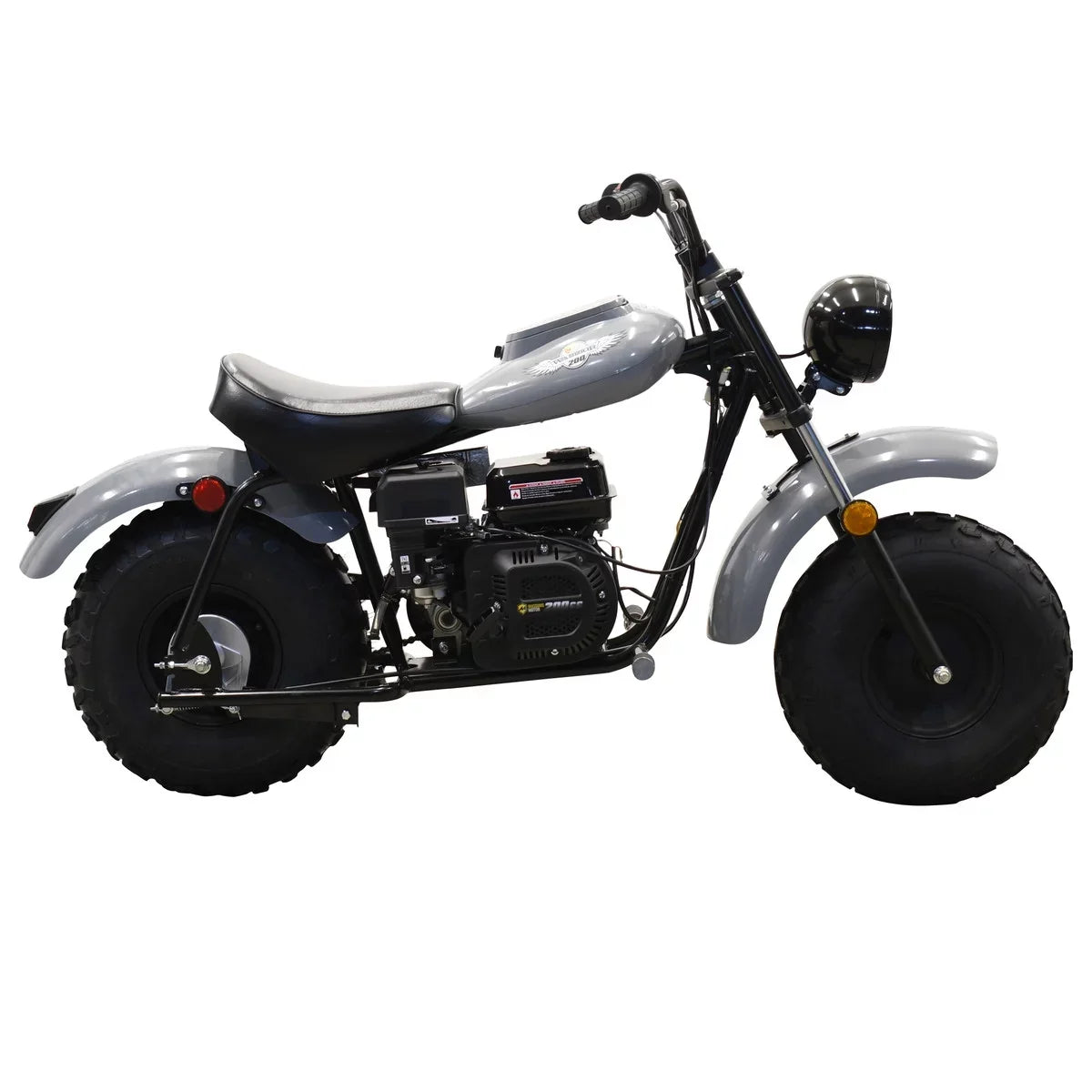 Massimo Motor Mini Bike MB200 6.5HP Gas Powered 200cc Motorcycle (Gray)