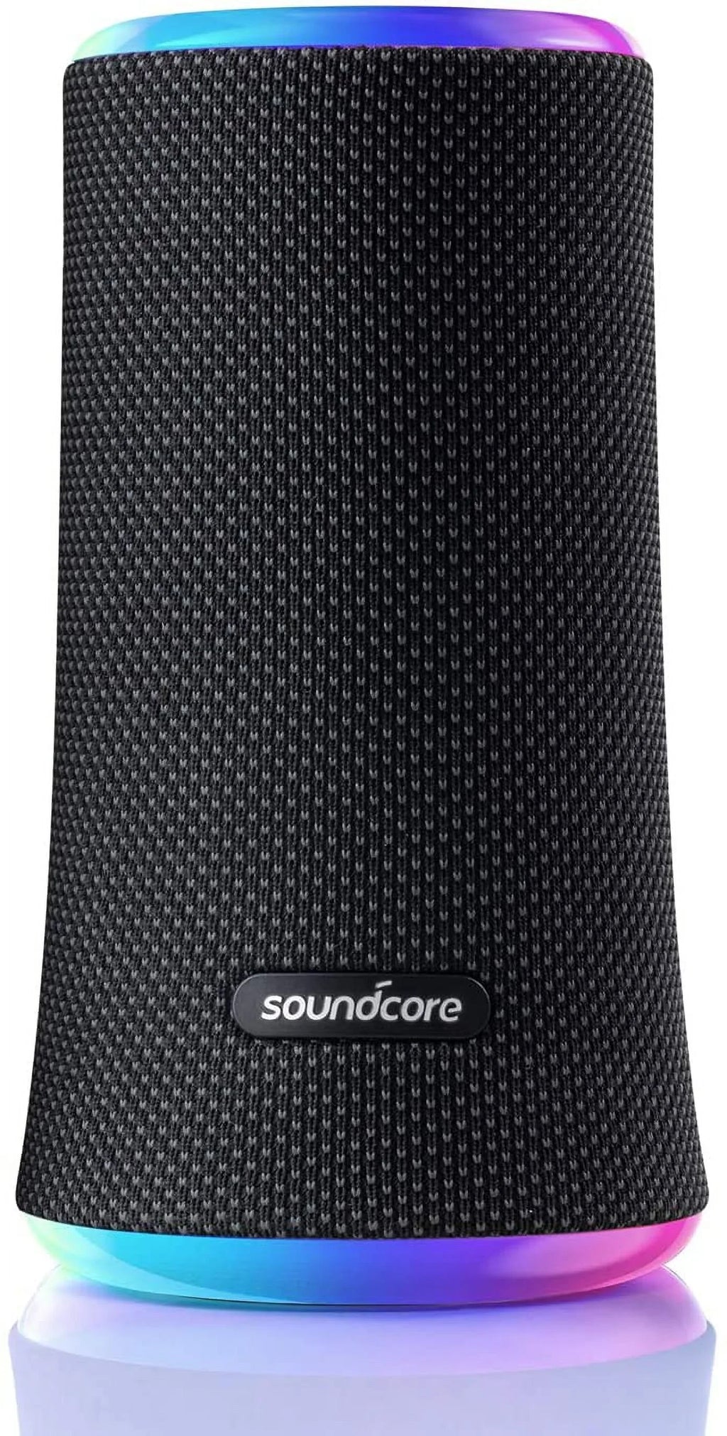 Restored Soundcore by Anker Flare 2 Wireless Portable Waterproof Bluetooth Speaker Black (Refurbished)