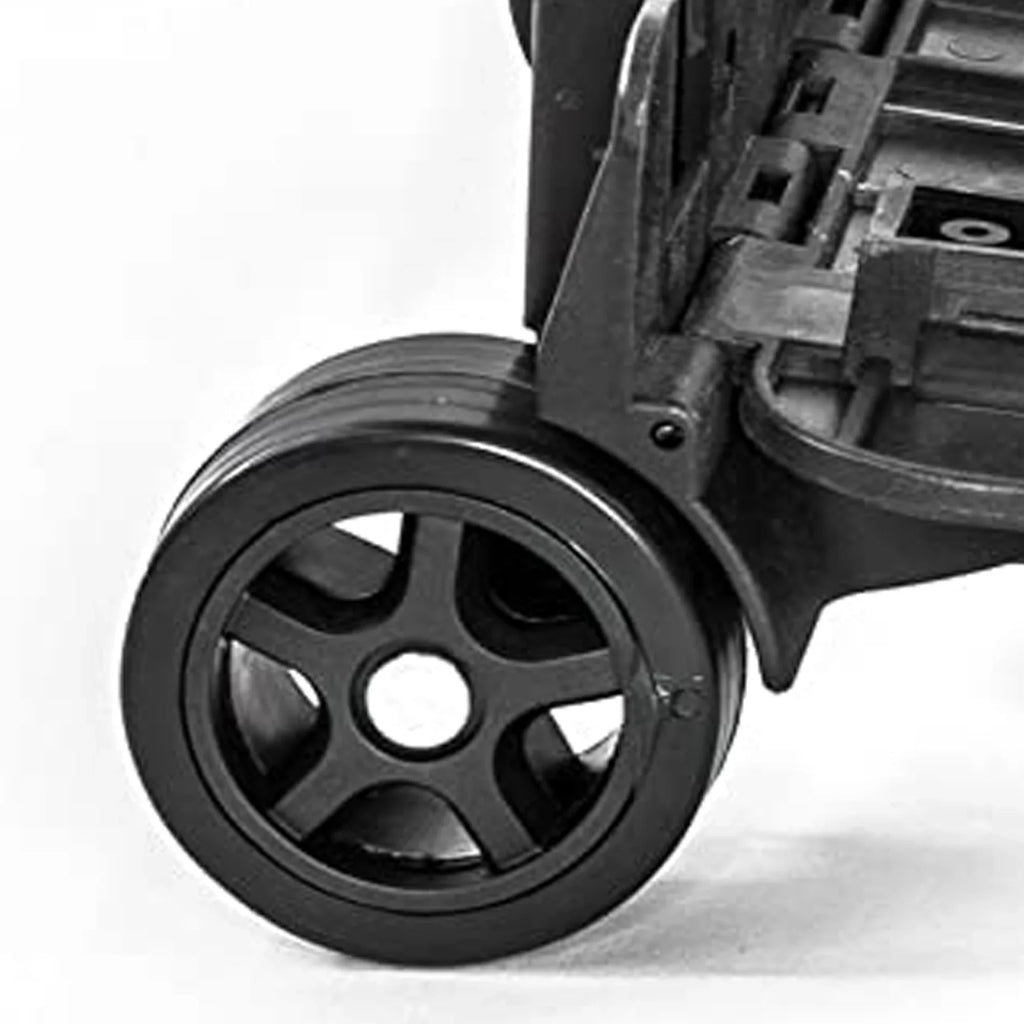 Ultimaxx Folding Luggage Cart for Backpacks with Elastic Cord and Rain Wrap