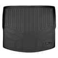 SMARTLINER All Environment Custom Fit Cargo Trunk Liner Floor Mat Black Suitable With 2022-2023 Mazda CX-5 (Cargo Liner Only Fits with Cargo Tray in Upper Position)
