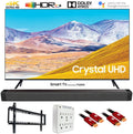 Samsung UN85TU8000 85" TU8000 4K Ultra HD Smart LED TV (2020 Model) with Deco Gear Home Theater Soundbar, Wall Mount Accessory Kit and HDMI Cable Bundle (UN85TU8000FXZA 85TU8000 85 Inch TV)