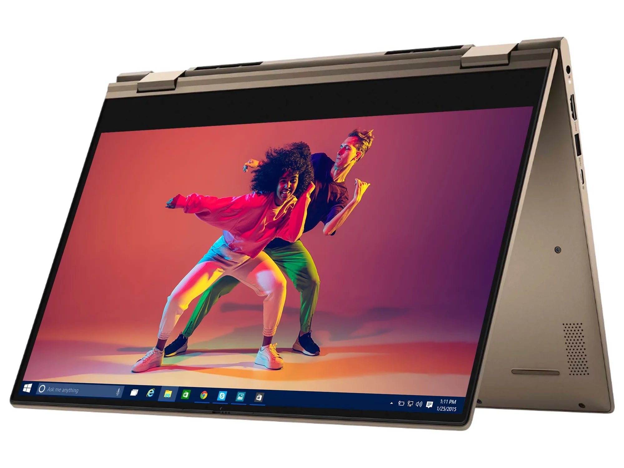 Inspiron i7405 2-in-1, 14" IPS FHD Touch Display, AMD Ryzen 5 4500U Upto 4.0GHz, 32GB RAM, 1TB NVMe SSD, Vega 6, HDMI, DisplayPort via USB-C, Card Reader, Wi-Fi, Bluetooth, Windows 10 Pro