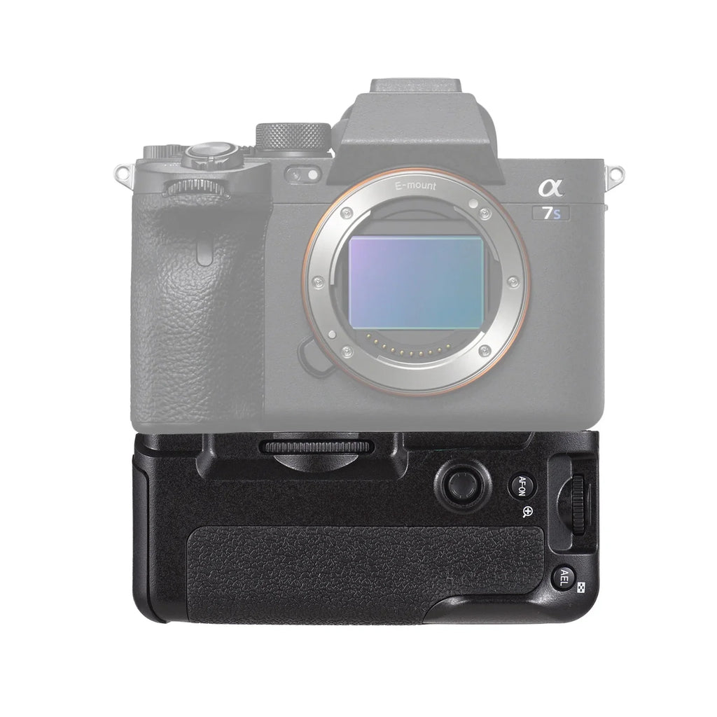 Carevas Grip Holder,Dual Battery Suitable A7rm4/ / A7siii/ A7r4/ A7m4/ A7rm4/ With A9ii/ A7r4/ A7riv/ A7rv/ A7rmv Battery Suitable With A7m4/ A7rm4/ / Suitable With A9ii/ A7siii/ A7riv/ A7rv/