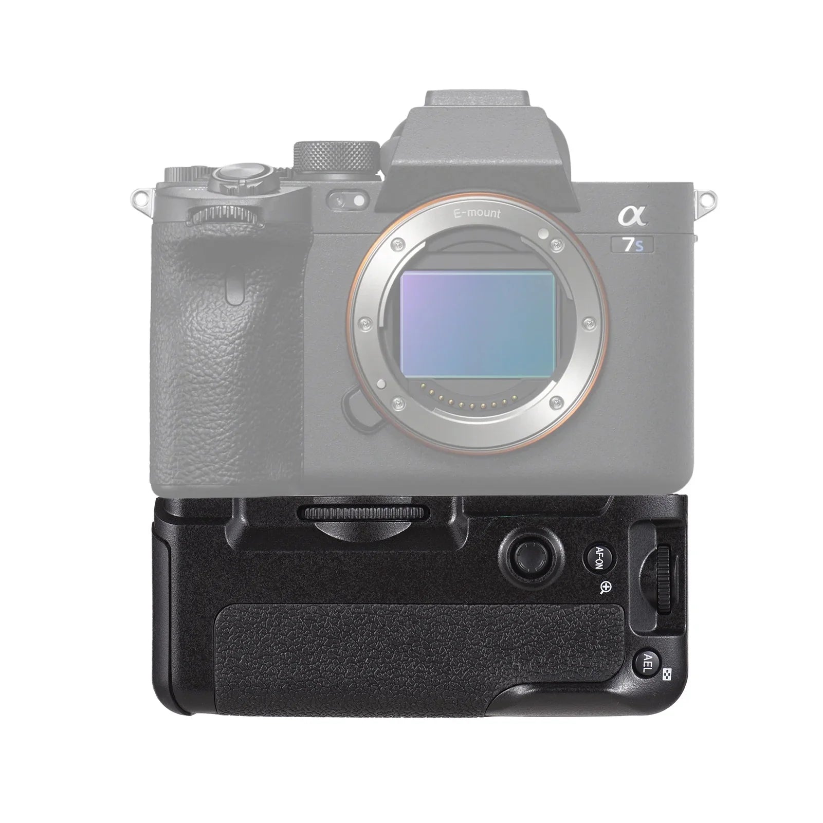 Carevas Grip Holder,Dual Battery Suitable A7rm4/ / A7siii/ A7r4/ A7m4/ A7rm4/ With A9ii/ A7r4/ A7riv/ A7rv/ A7rmv Battery Suitable With A7m4/ A7rm4/ / Suitable With A9ii/ A7siii/ A7riv/ A7rv/