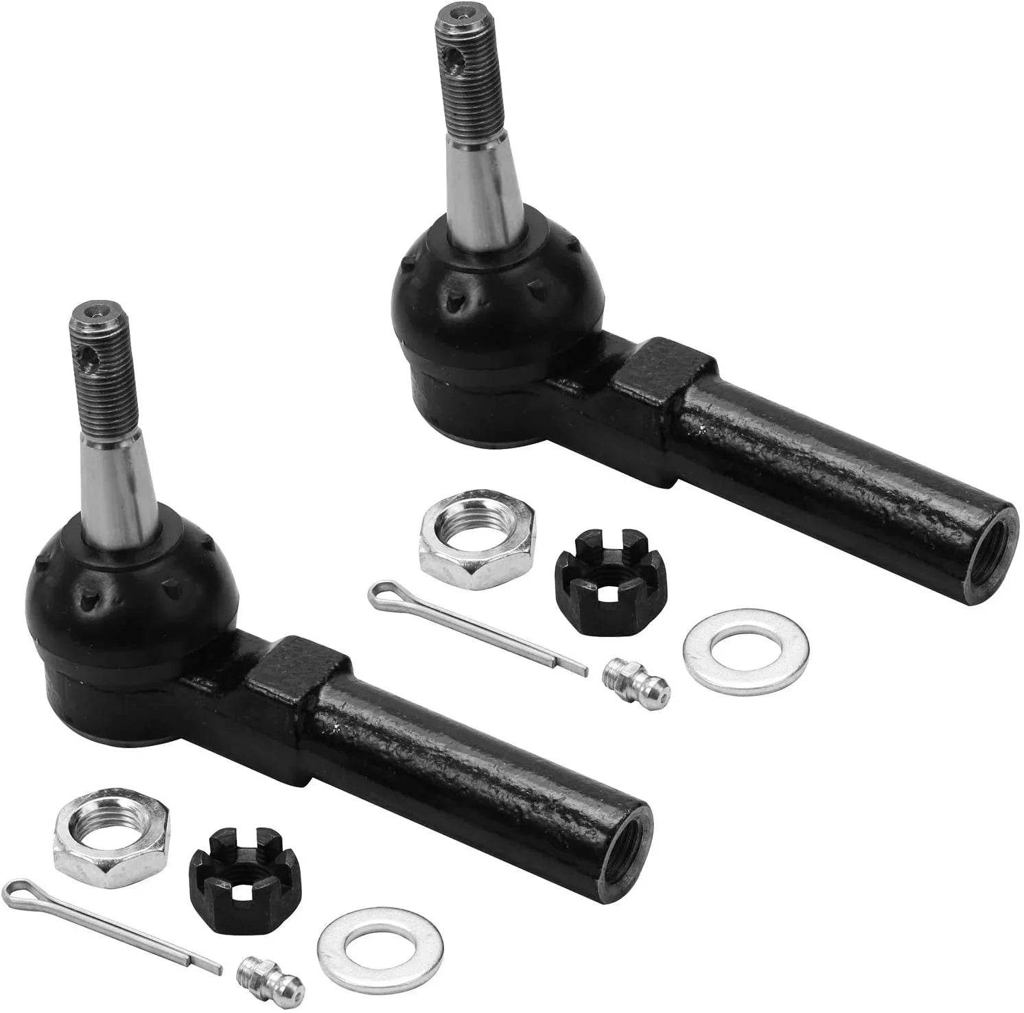 Detroit Axle - Front CV Axles Kit for Chevy Impala Monte Carlo Pontiac Grand Prix Buick LaCrosse Allure Regal Century Olds Intrigue, 2 CV Axle Shafts 2 Lower Ball Joints 4 Inner & Outer Tie Rods