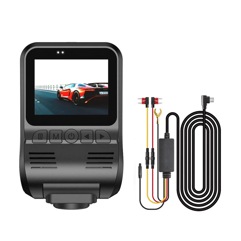 Tomshoo Dash Cam 1080P Front and 720P Rear Dual Recording DVR, Hidden Camera, Loop Recording Dash Camera for Shaking Driving Recorder