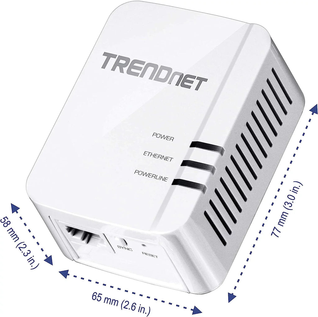 TRENDnet TPL-422E Powerline 1300 AV2 Adapter