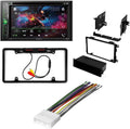 KIT4883 Bundle for 1998-2004 Isuzu Rodeo W/ Pioneer AVH-241EX Double DIN Car Stereo with Bluetooth/Backup Camera/Installation Kit/in-Dash DVD/CD AM/FM 6.2" Touchscreen Digital Media Receiver