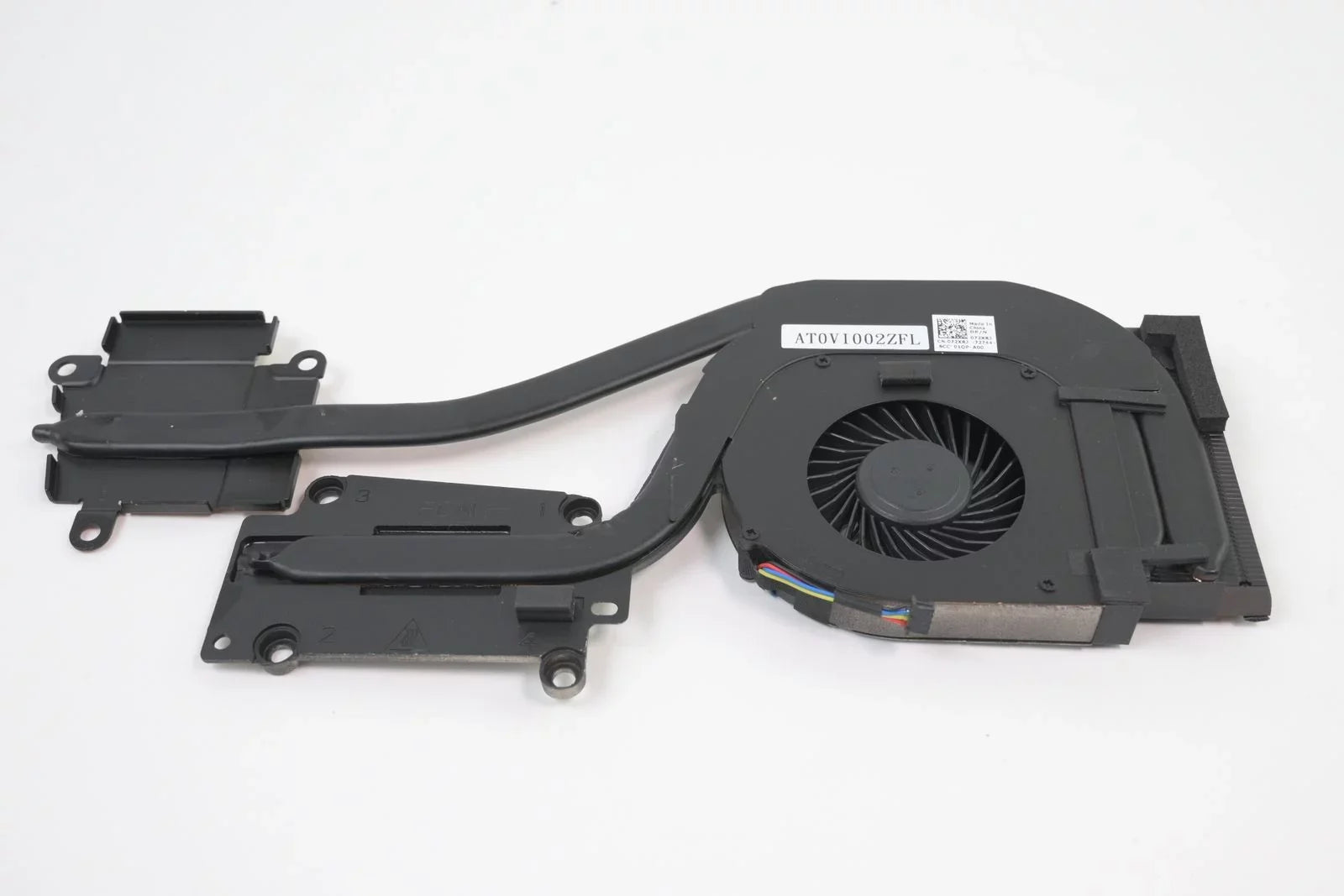 Laptop 72XRJ AMD Heatsink and Fan AT0VI002ZSL E6540