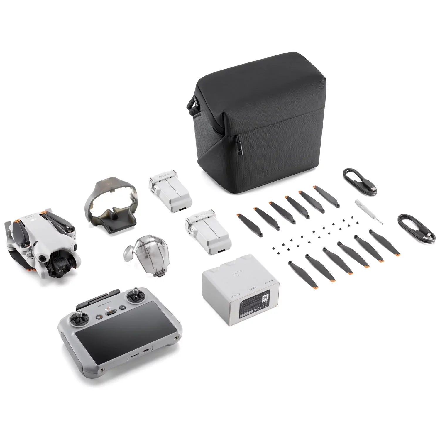 DJI Mini 4 Pro 4K HDR Drone Fly More Combo with RC 2 Remote Kit CP.MA.00000735.01