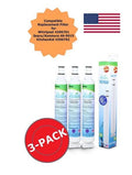 ZUMA Brand , Water and Ice Filter , Model # OPFW3-RF300 , Fitting with Whirlpool® WF293 - 3 Pack - Made in U.S.A.