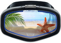 Hanway Adva Snorkel Mask – Tempered Glass Diving Goggles - Scuba Mask for Professional Diving and Snorkeling – Adjustable Clasp Silicone Molding Swimming Mask-Blue