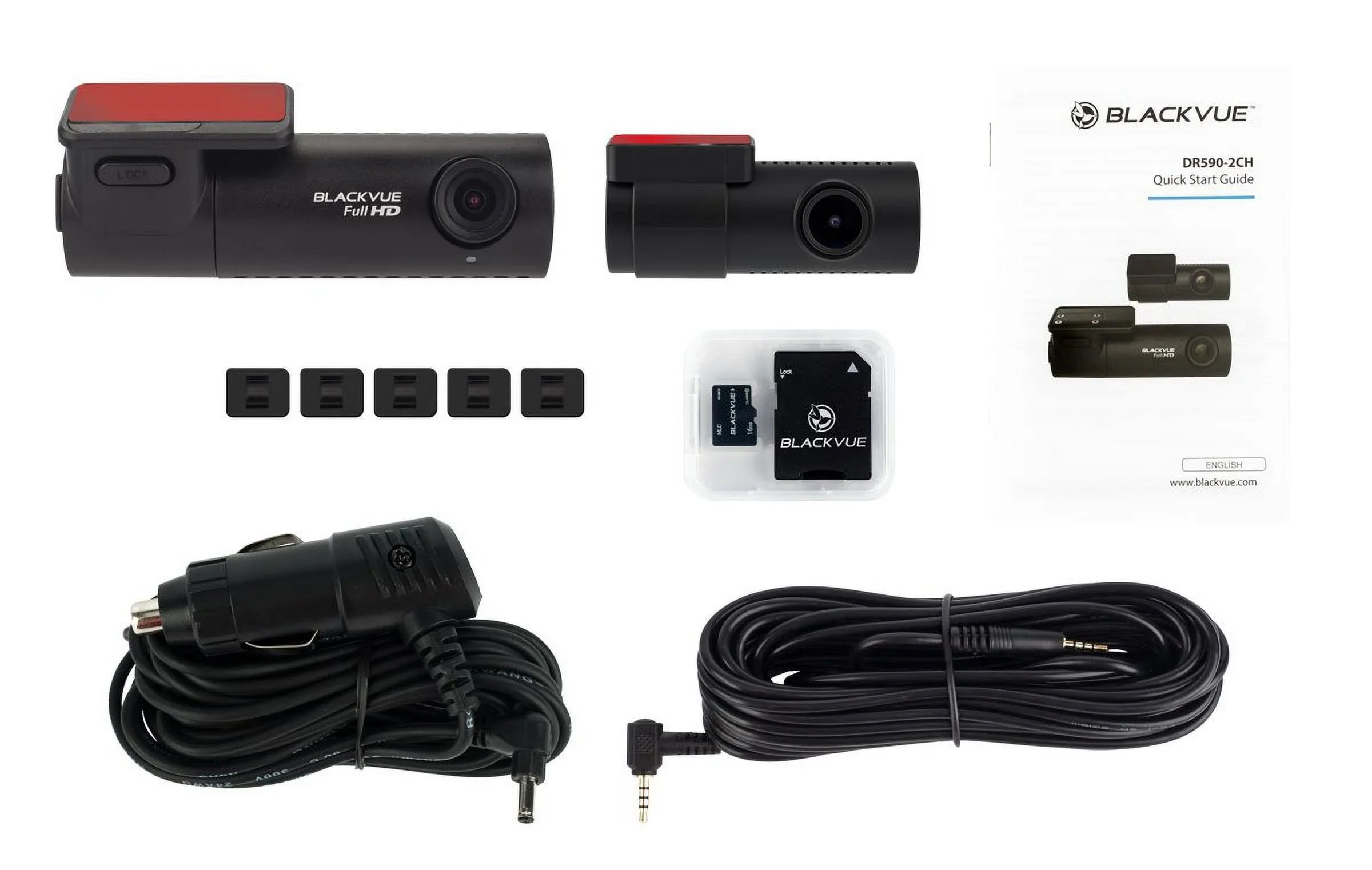 BlackVue DR590 Full HD Dashcam Sony Starvis Image Sensor (2 Channel 16GB)