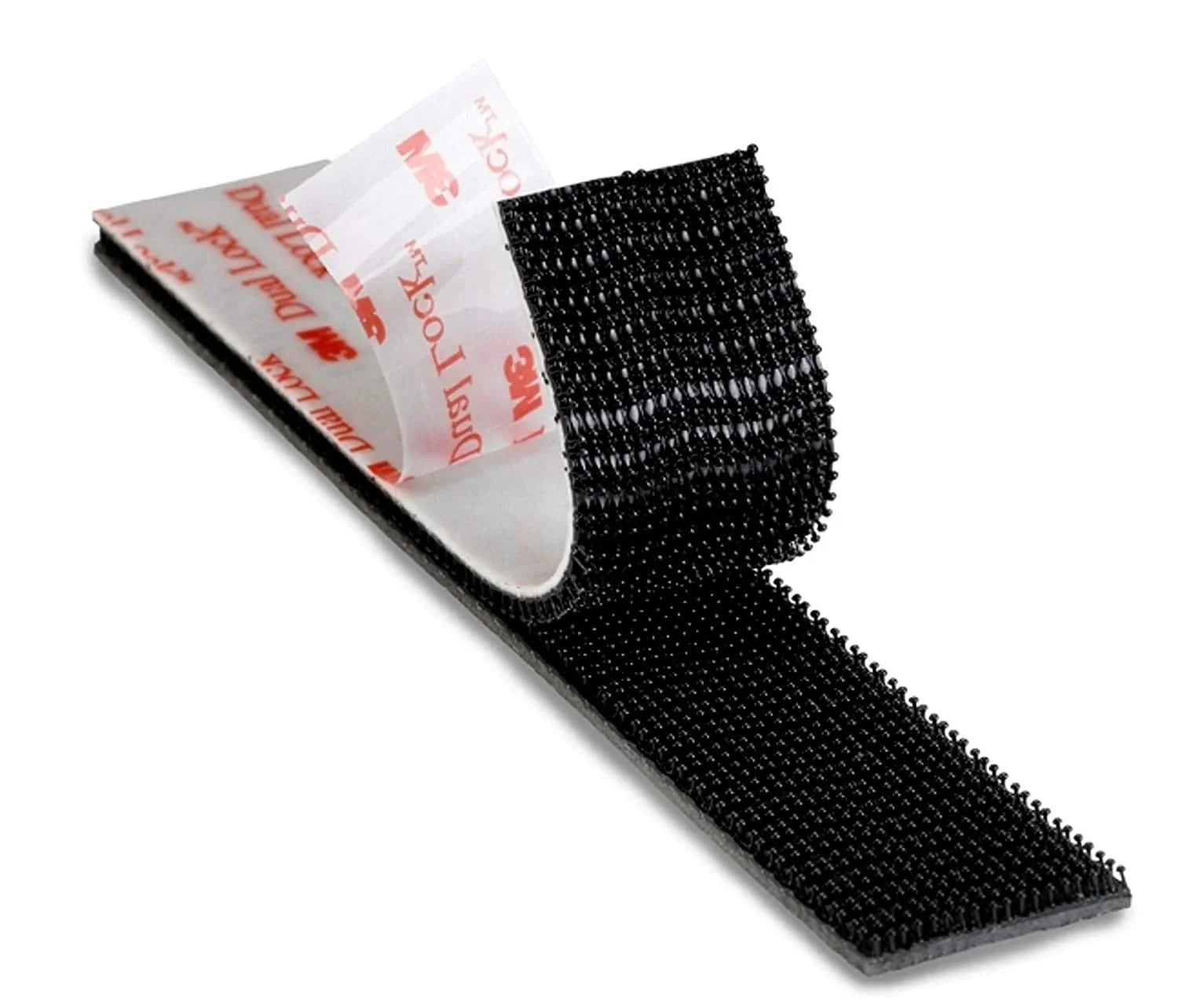 3m Reclosable Fastener,1 in W,Black SJ3550CF