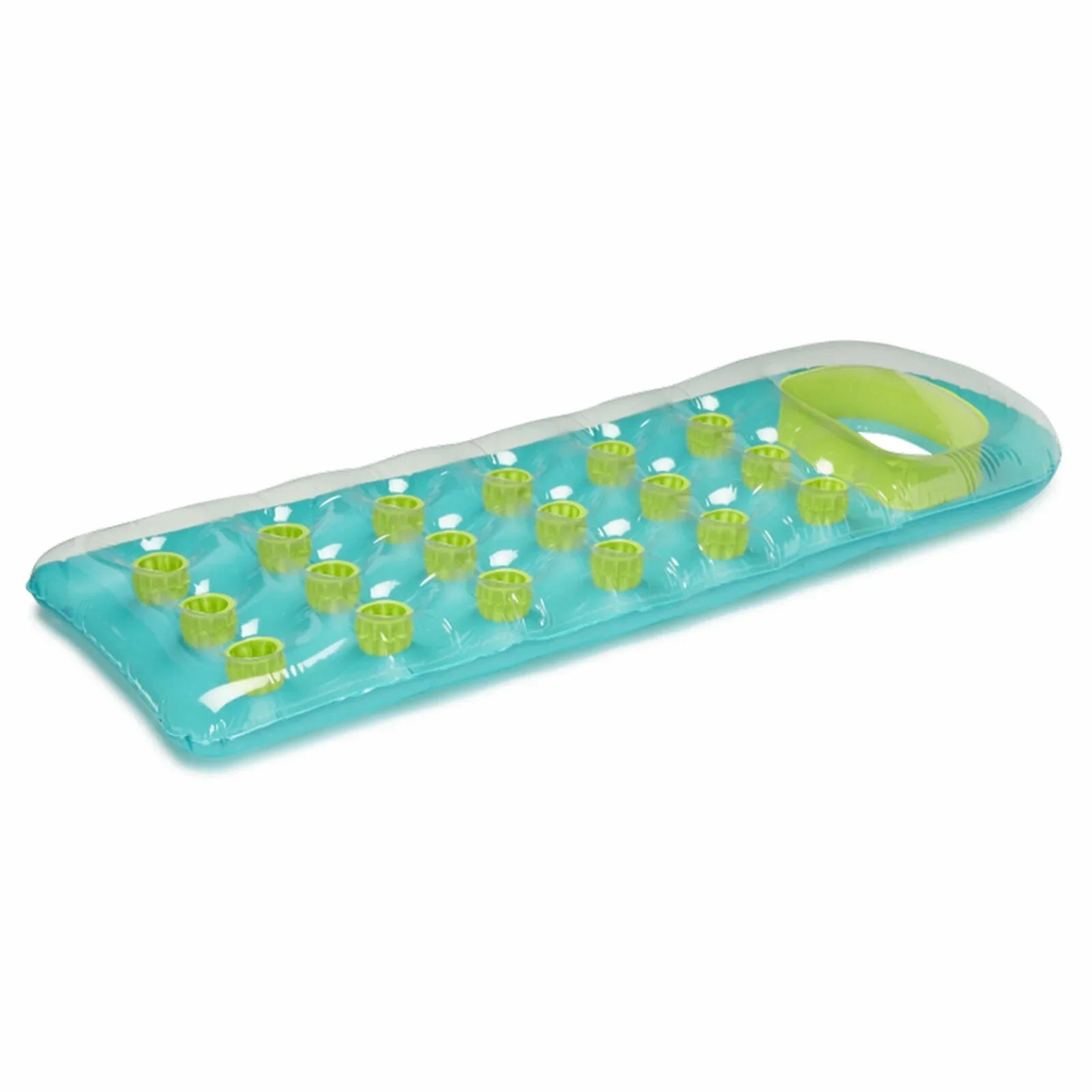 Suntanner 18 Pocket Swimming Pool Beach Lounge Floating Raft Comfortable built in contoured pillow