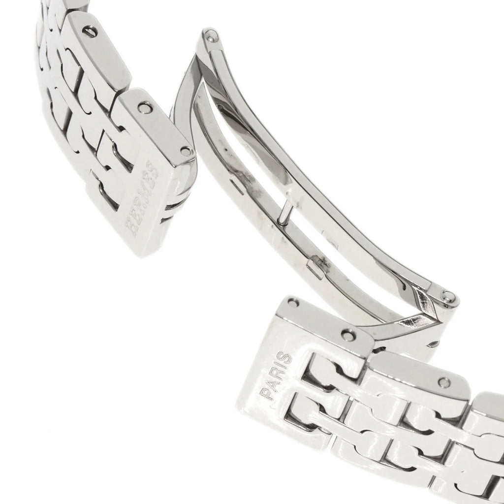 Pre-Owned Hermes HH1.210 H Watch Wristwatch Stainless Steel/SS Ladies HERMES (Good)