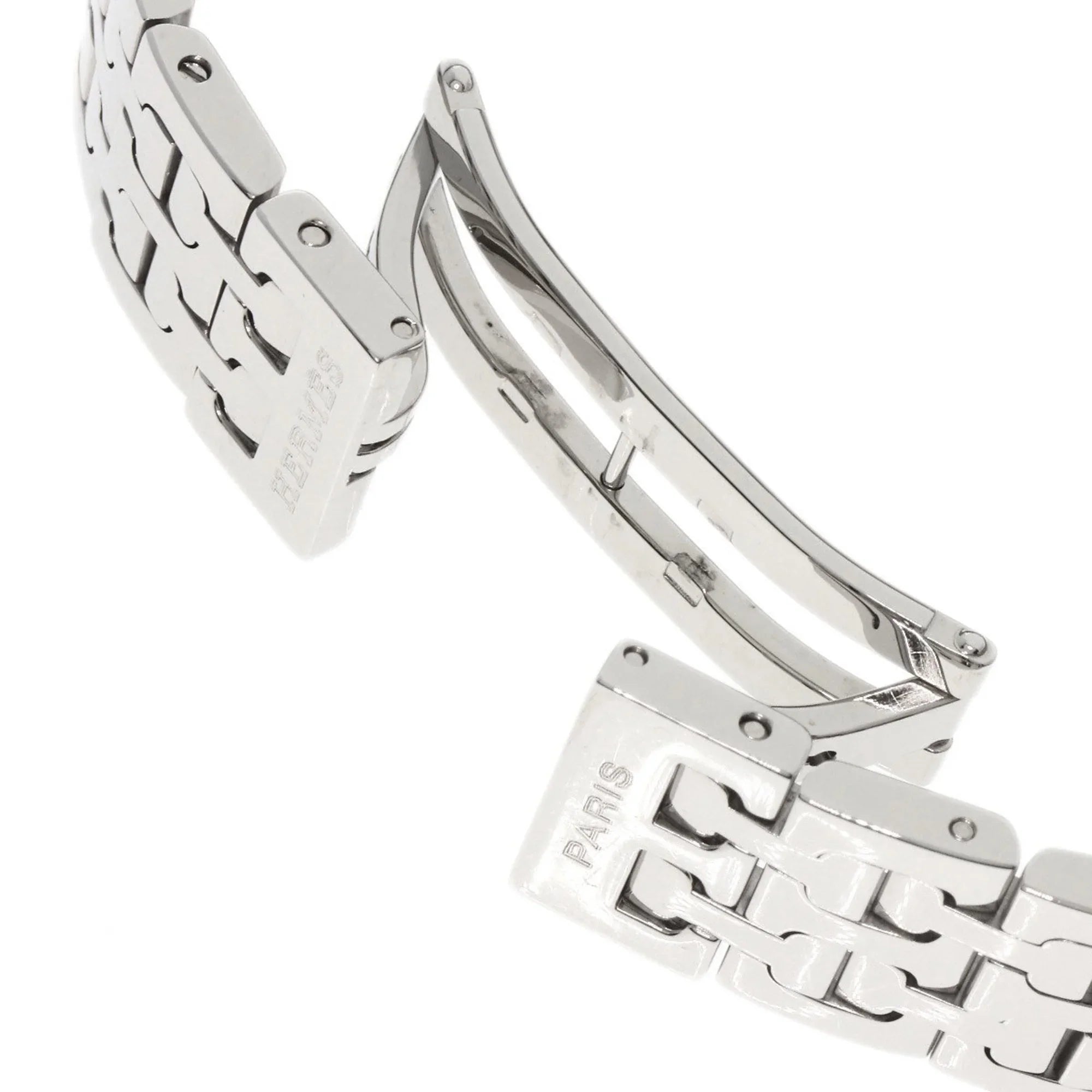 Pre-Owned Hermes HH1.210 H Watch Wristwatch Stainless Steel/SS Ladies HERMES (Good)