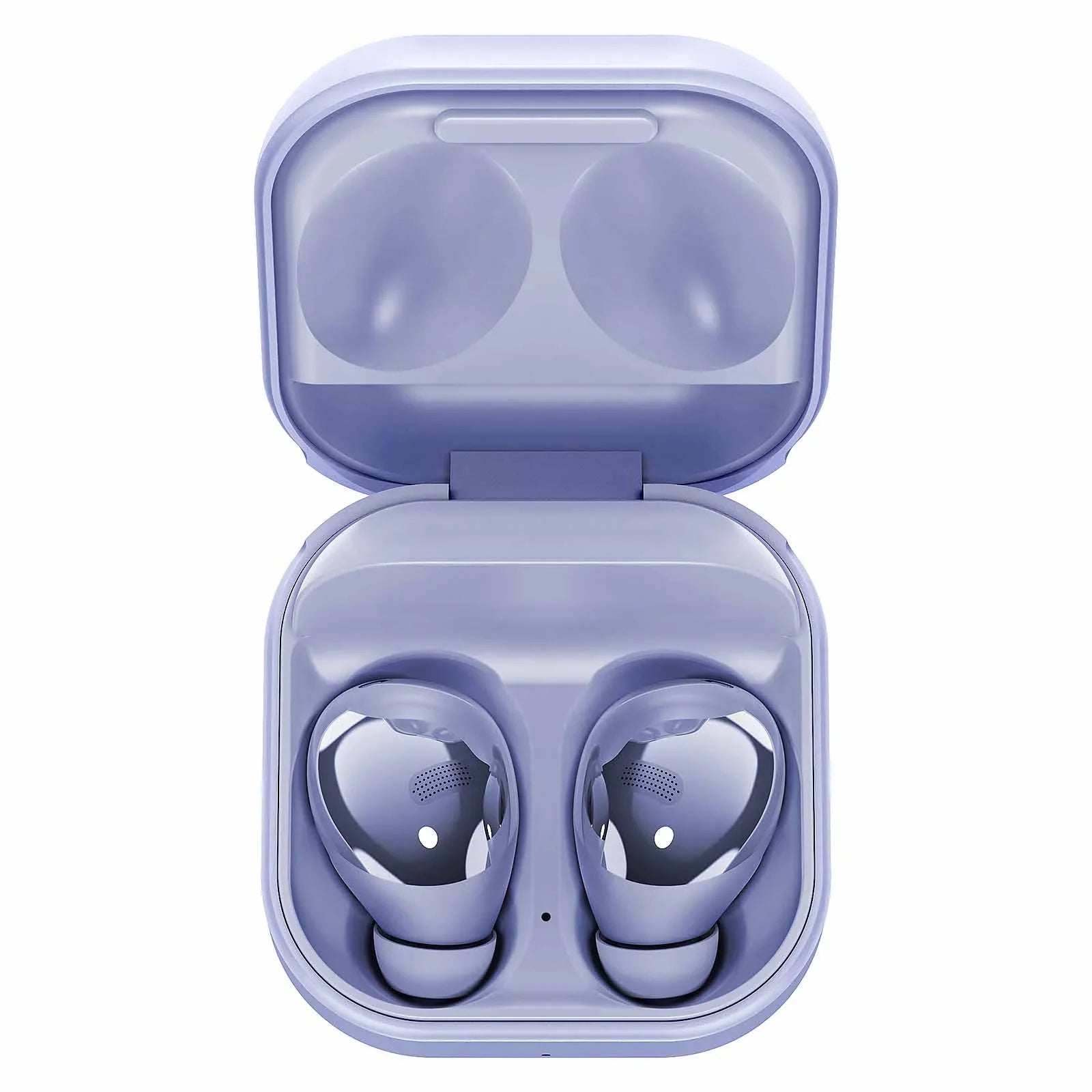 UrbanX Street Buds Pro True Bluetooth Wireless Earbuds For HTC Desire 728 Ultra With Active Noise Cancelling (Wireless Charging Case Included) Purple