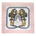 Pre-Owned Hermes HERMES Carre 90 BRIDES de GALA scarf muffler silk pink multicolor (Like New)