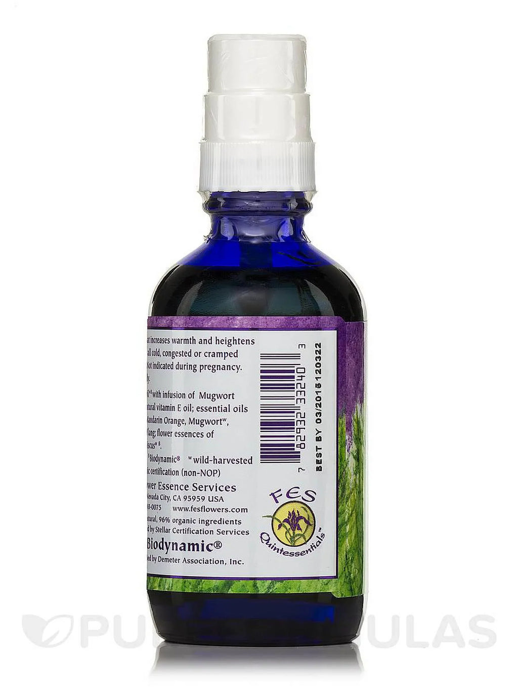 Flower Essence Services Mugwort Moon Magic Pump Top, 4 oz