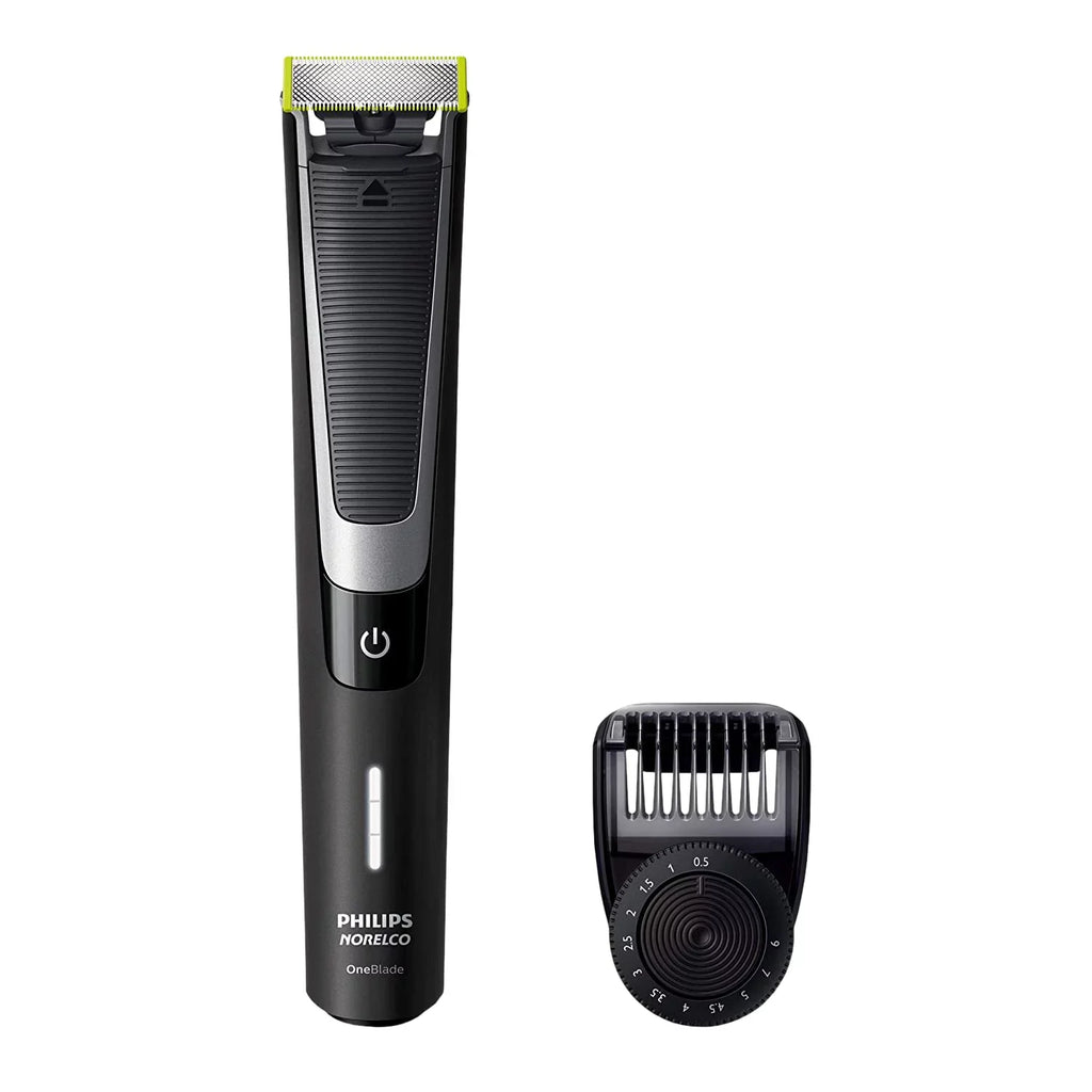 PHILIPS Norelco OneBlade Electric Trimmer QP6510 + 3 pieces Black