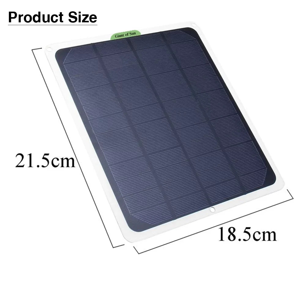 DFITO 22W Solar Panel,12V/5V Trickle Charger Battery Charger Kit W/ 2x Alligator clip,1x Cigarette lighter,2 Carabiners,1 mountaineering bag,1 Fast Charger,Maintainer Watercraft RV Car